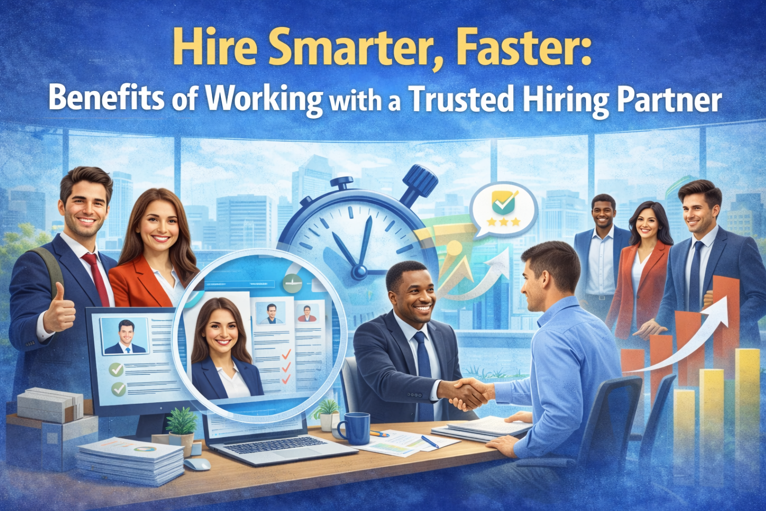 Hire Smarter, Faster: Benefits of Working with a Trusted Hiring Partner