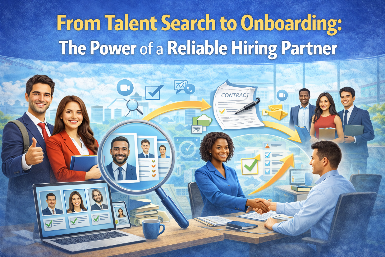 From Talent Search to Onboarding: The Power of a Reliable Hiring Partner