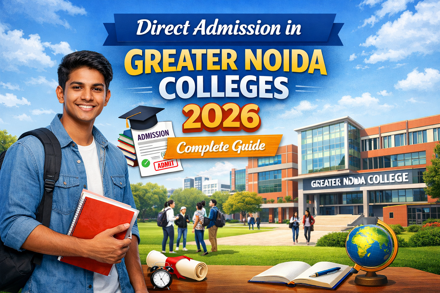Direct Admission in Greater Noida Colleges 2026 – Complete Guide