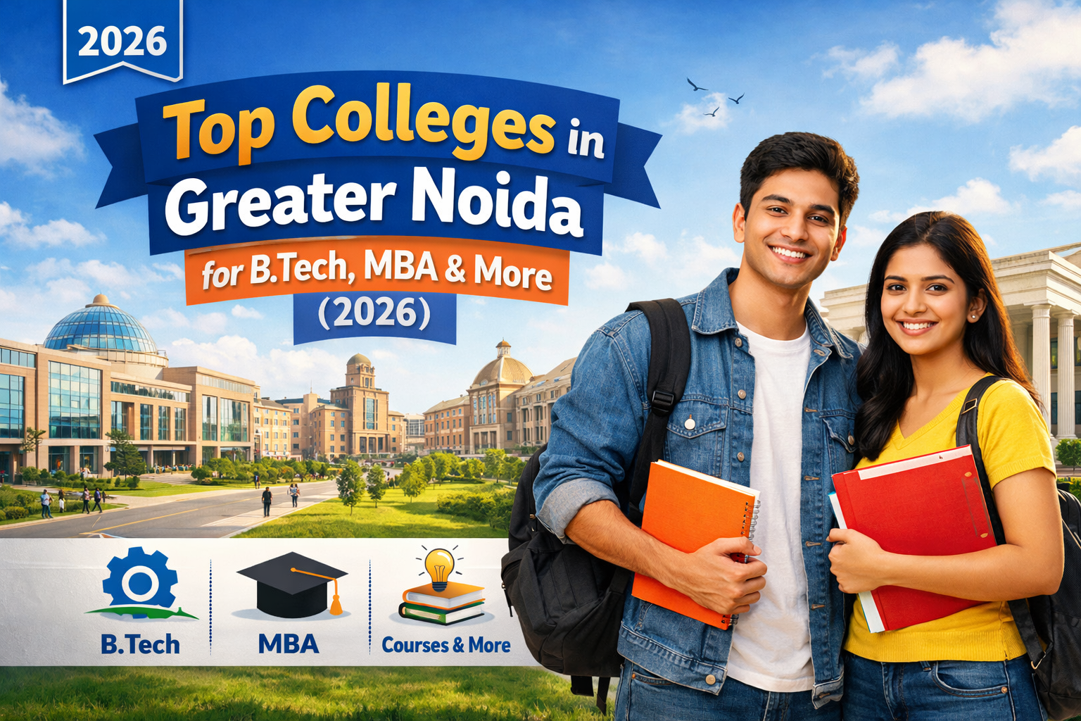 Top Colleges in Greater Noida for B.Tech, MBA & More (2026)