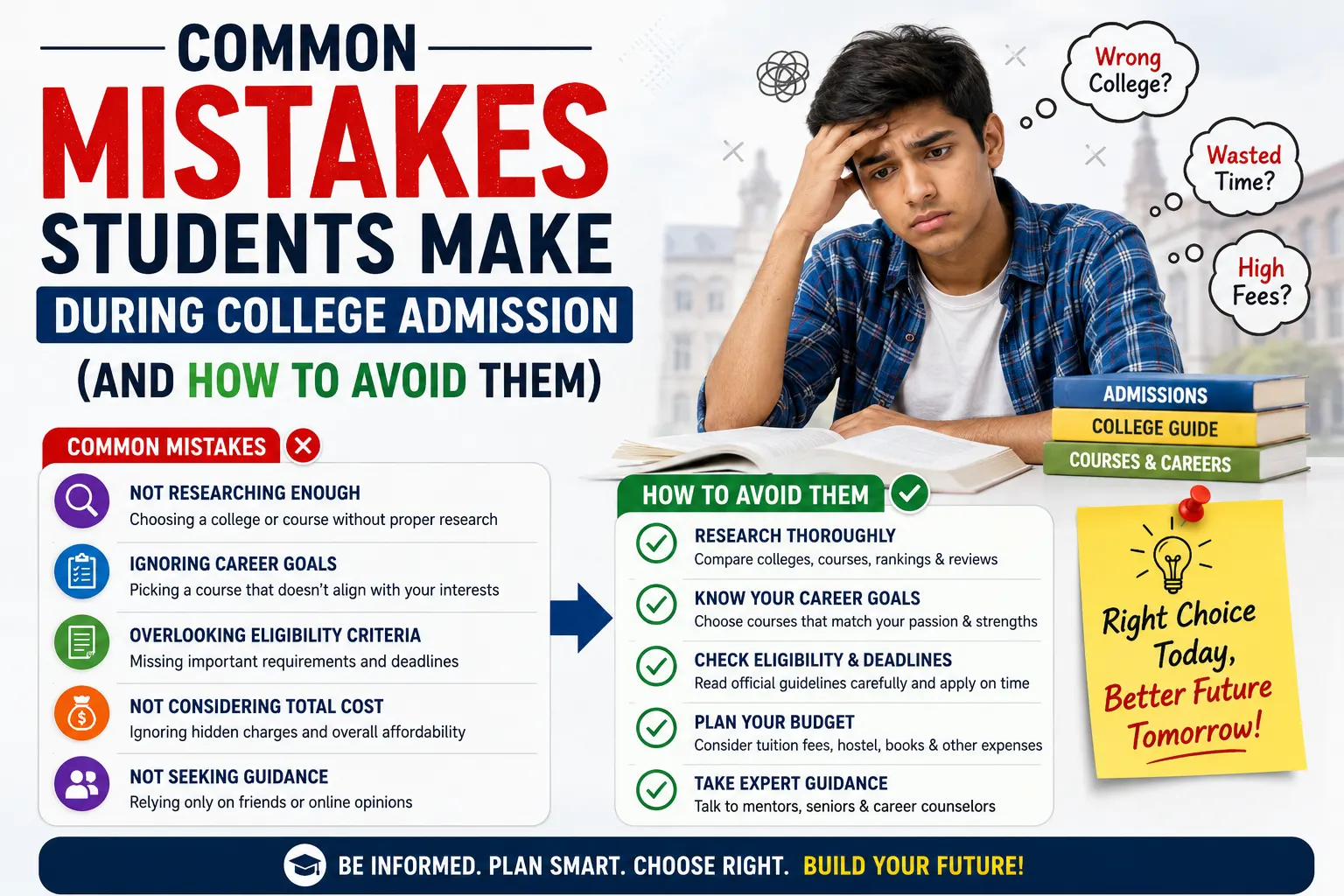 Common Mistakes Students Make During College Admission (And How to Avoid Them)