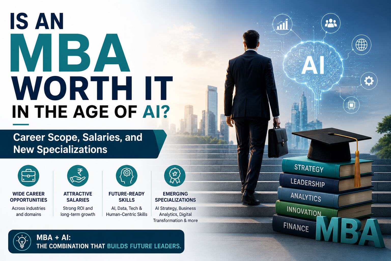 Is an MBA Worth It in the Age of AI? Career Scope, Salaries, and New Specializations
